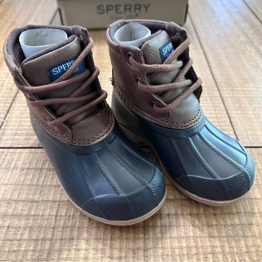 Sperry Kids Two-Tone Port Boot-Duck Style Boot